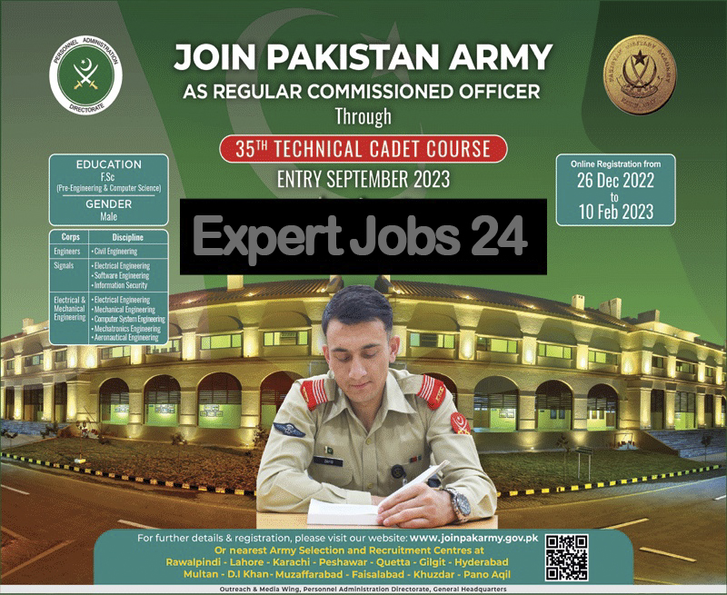 Pak Army Latest Govt Jobs 2023