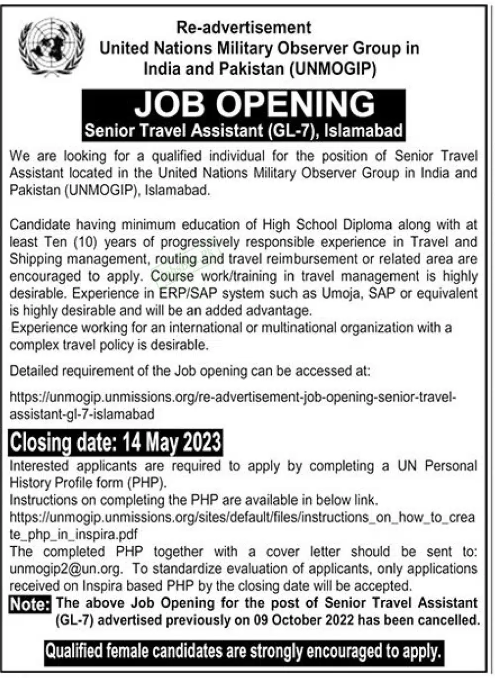 Pakistan and India Travel Jobs